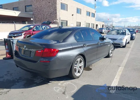 2014 BMW 528I z USA, uszkodzony, nr VIN WBA5A5C5XED510201